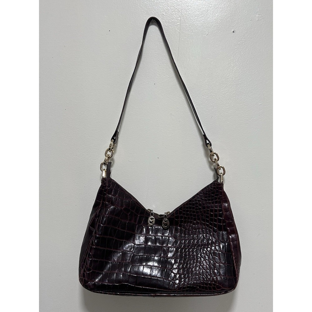Vintages Carla Mancini Brown Shoulder Bag